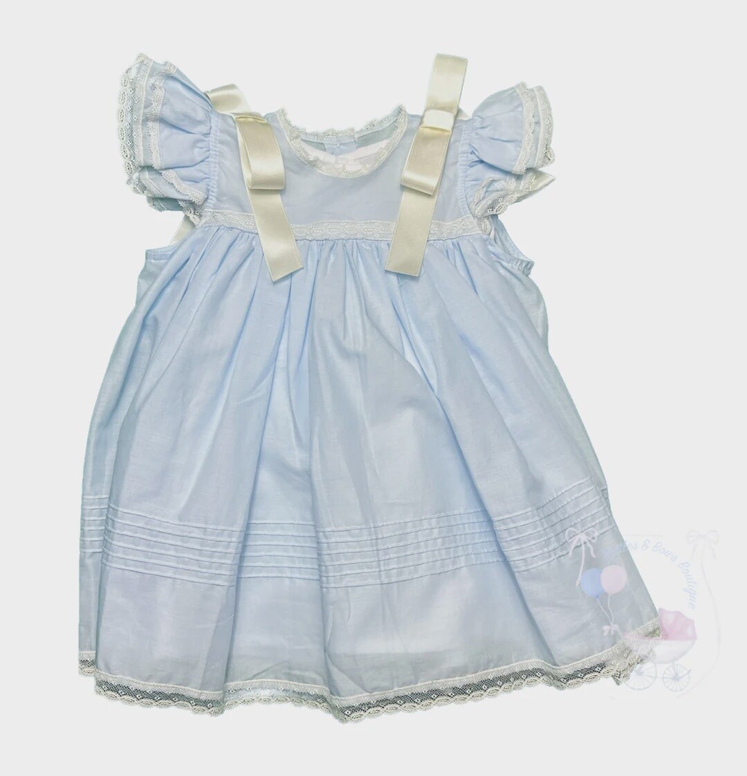 Caroline Heirloom Dress | Blue