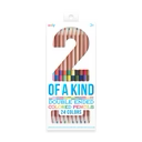 2 Of A Kind Double- Ended Colored Pencils | Set of 12/24
