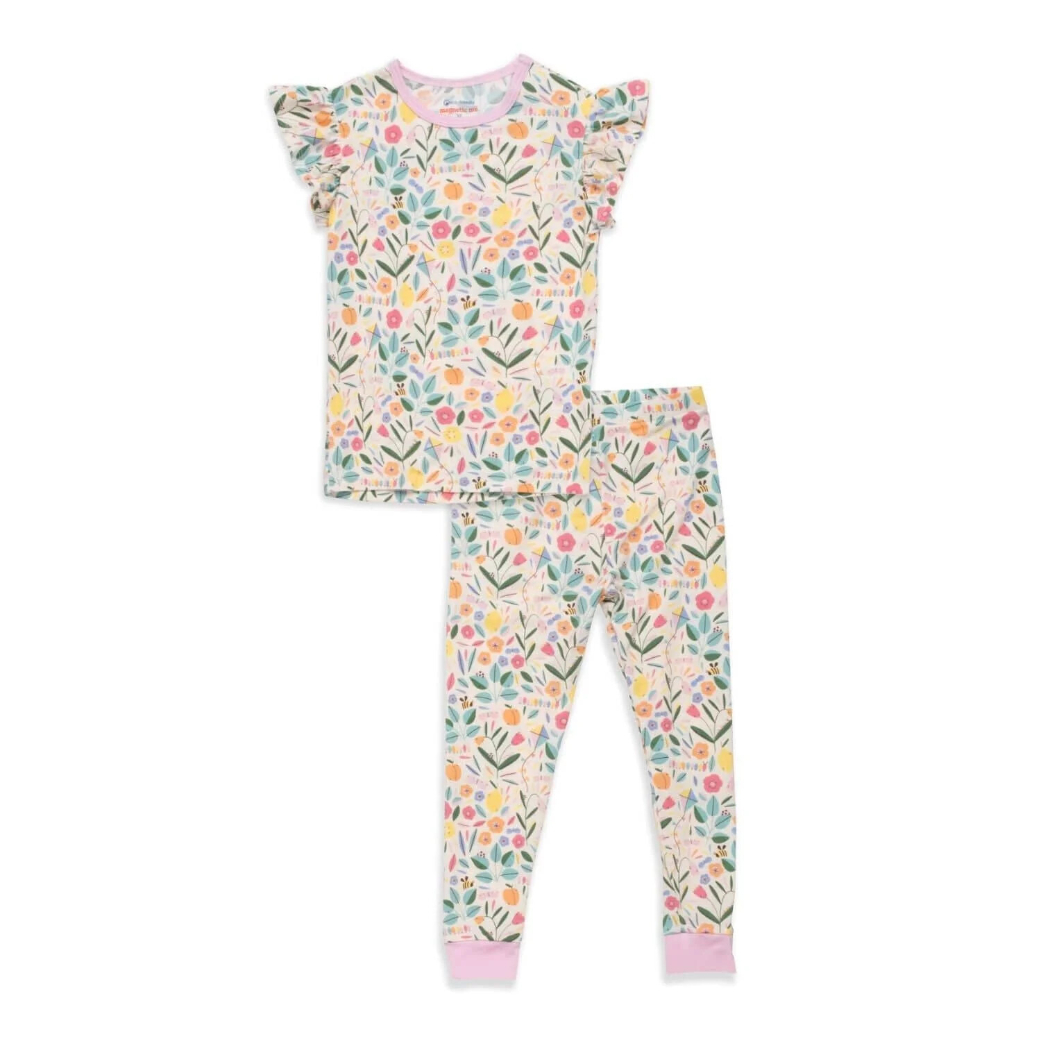 Magnetic No Drama Pajama Short Sleeve Set | Life&#39;s Peachy