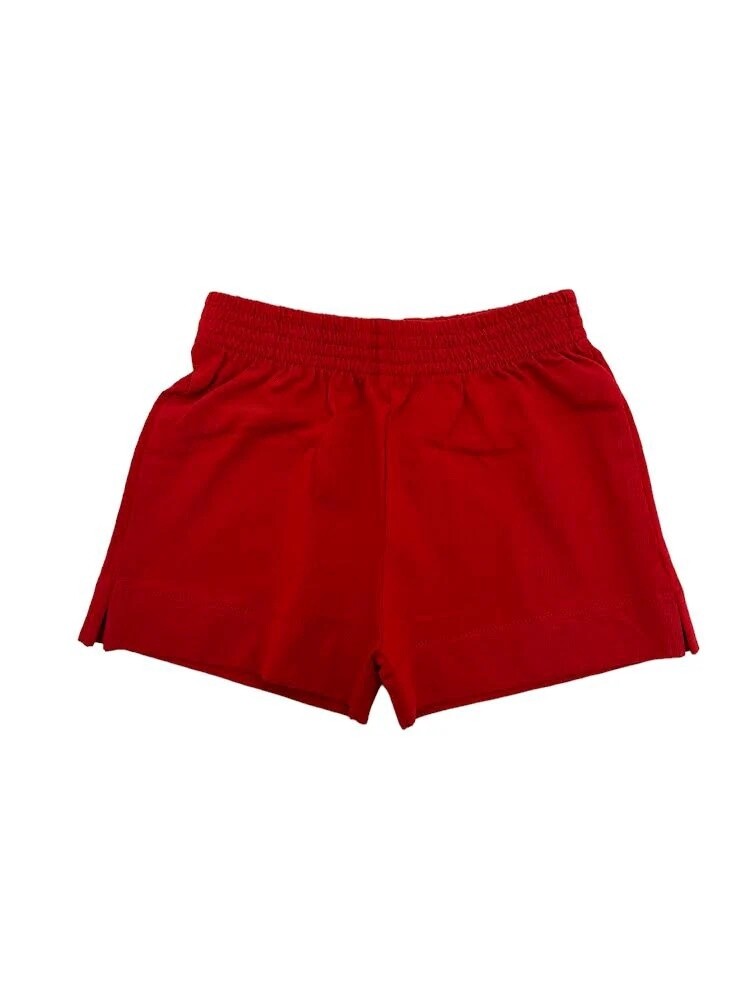 Boy&#39;s Slit Short | Big Kids, Colour: Deep Red, Size: 5