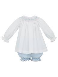 Viyella Bishop Bloomer Set | Blue