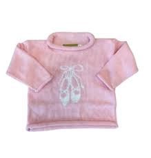 Roll Neck Ballet Slipper Sweater | New Light Pink