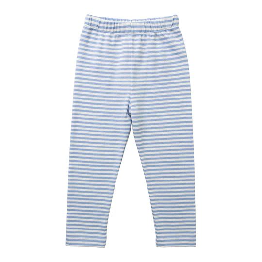 Toddler Legging | Sky Blue Stripe
