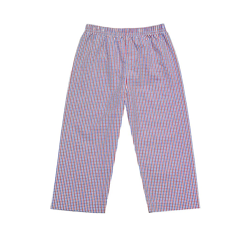 Leo Pant | Patriotic Stripe Seersucker