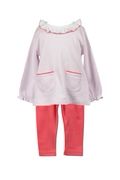 Tunic Set | Light Pink Stripe
