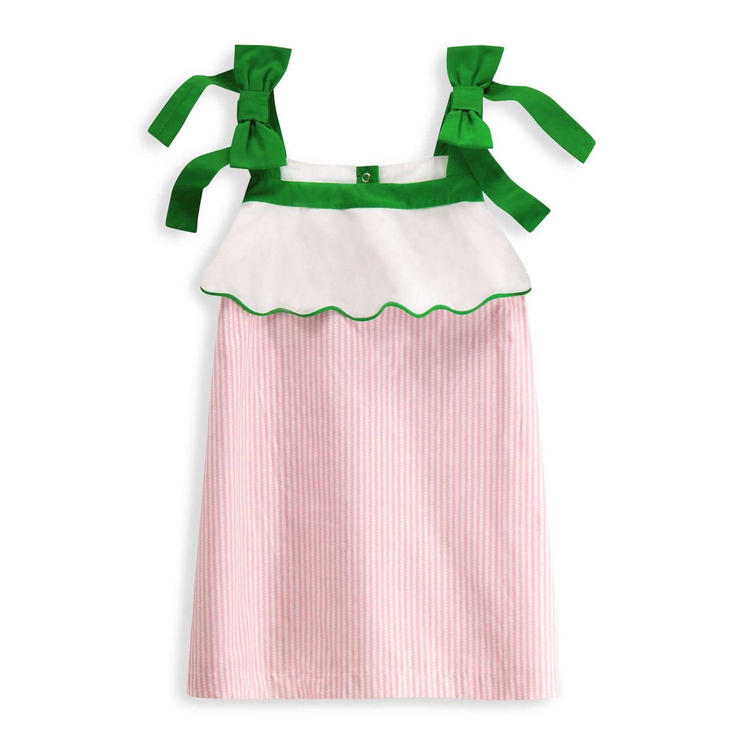 Anna Dress | Pink Bubble Stripe