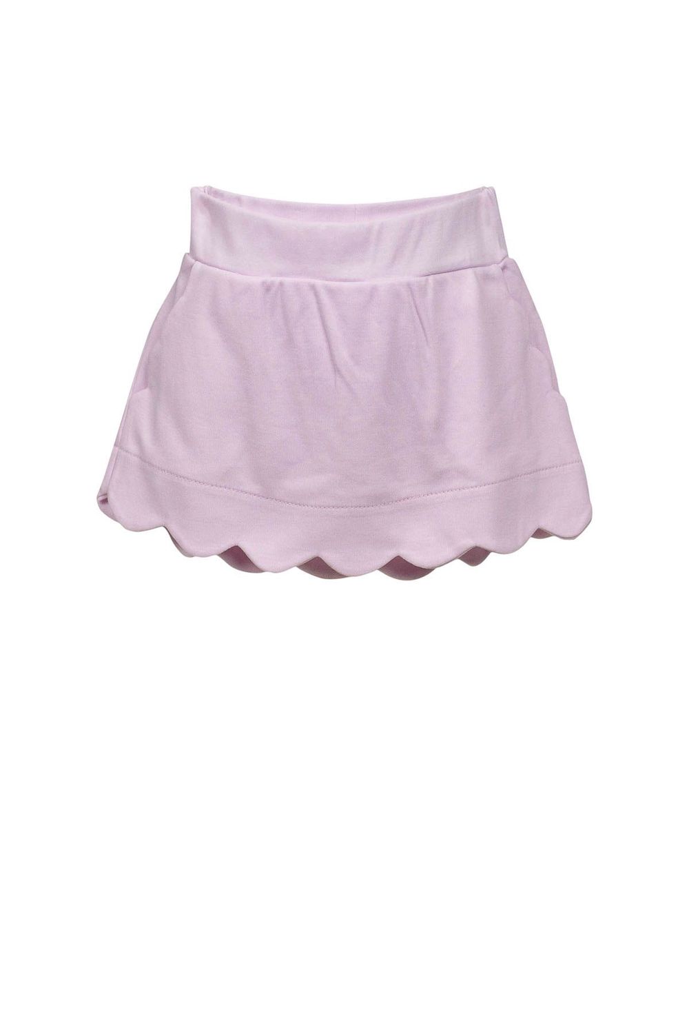 Pink Scallop Skort