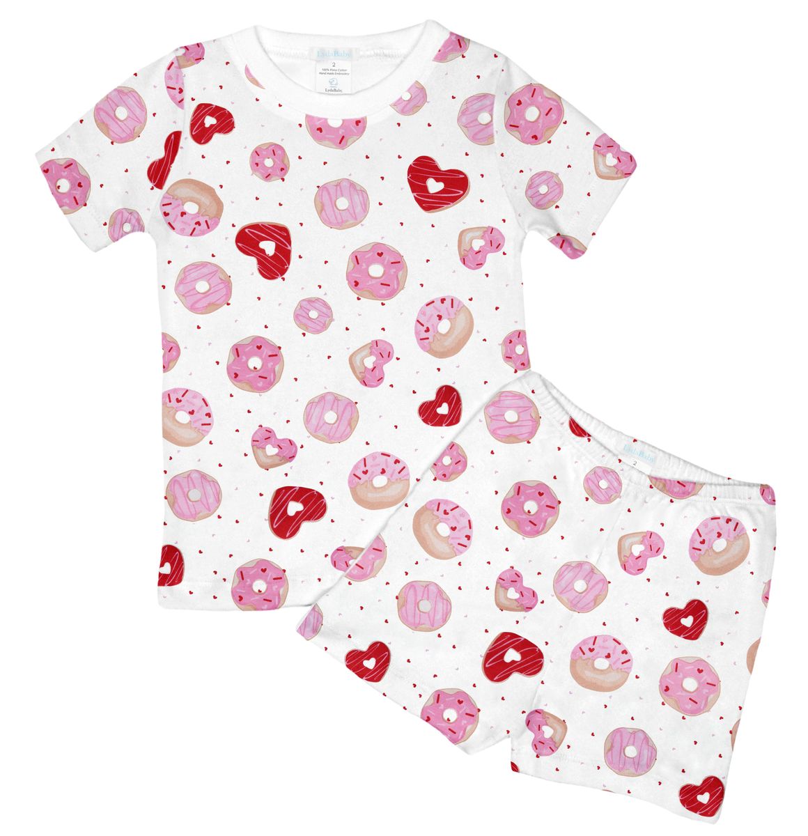 Lovely Donuts Short Set