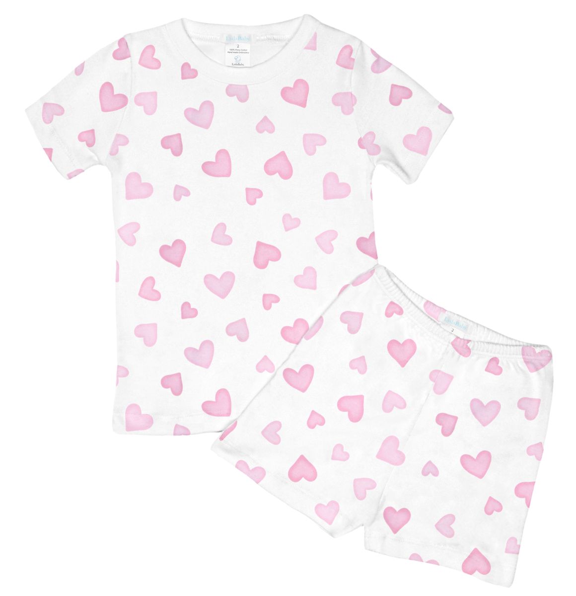 Bright Hearts Short Set