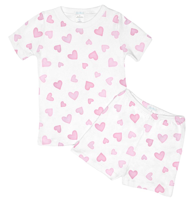 Bright Hearts Short Set