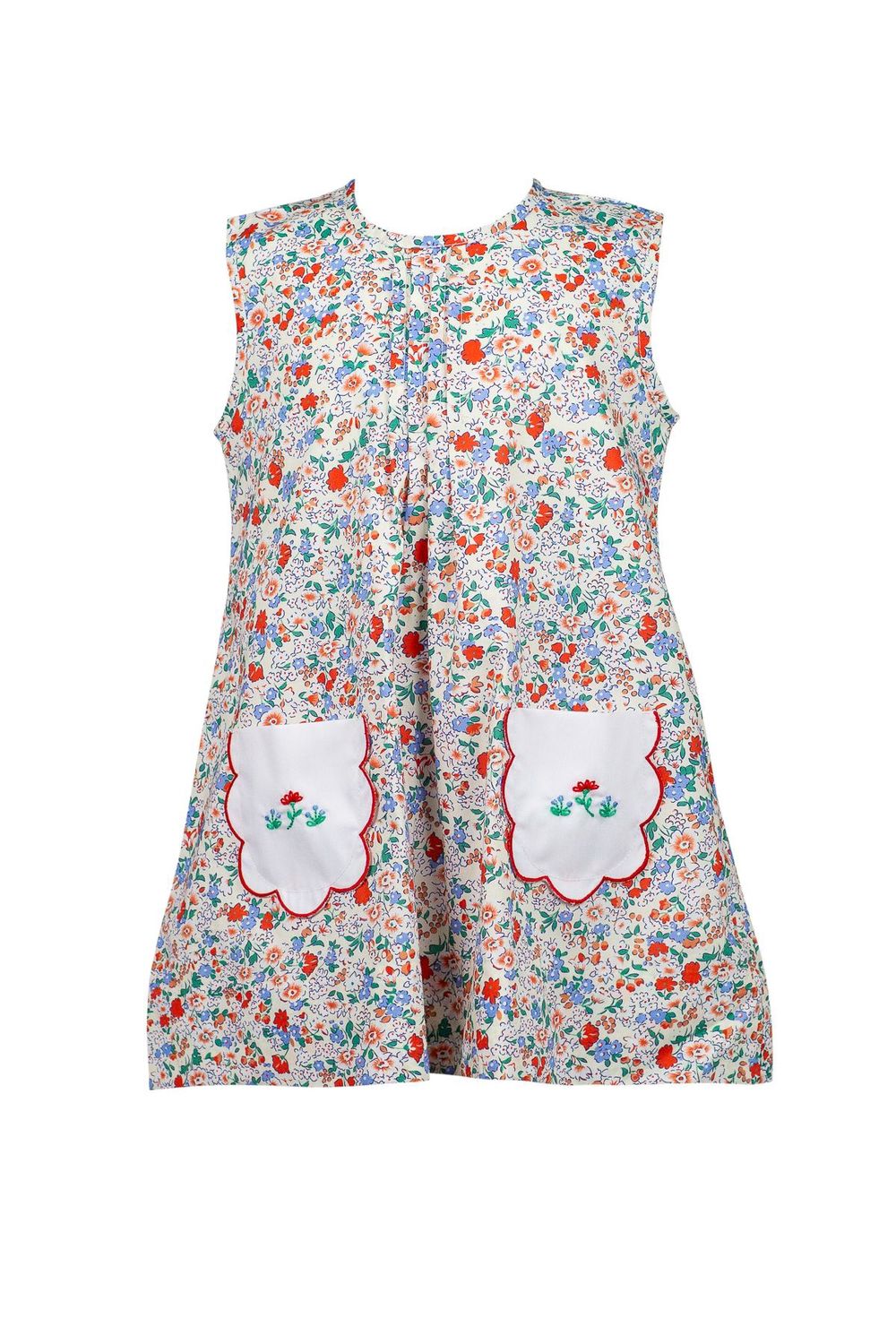 Rosie Red Floral A-Line Dress