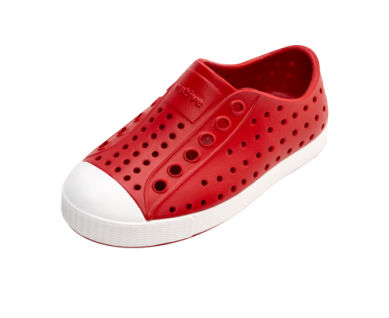 Jefferson Kids | Ruby Red/Shell White