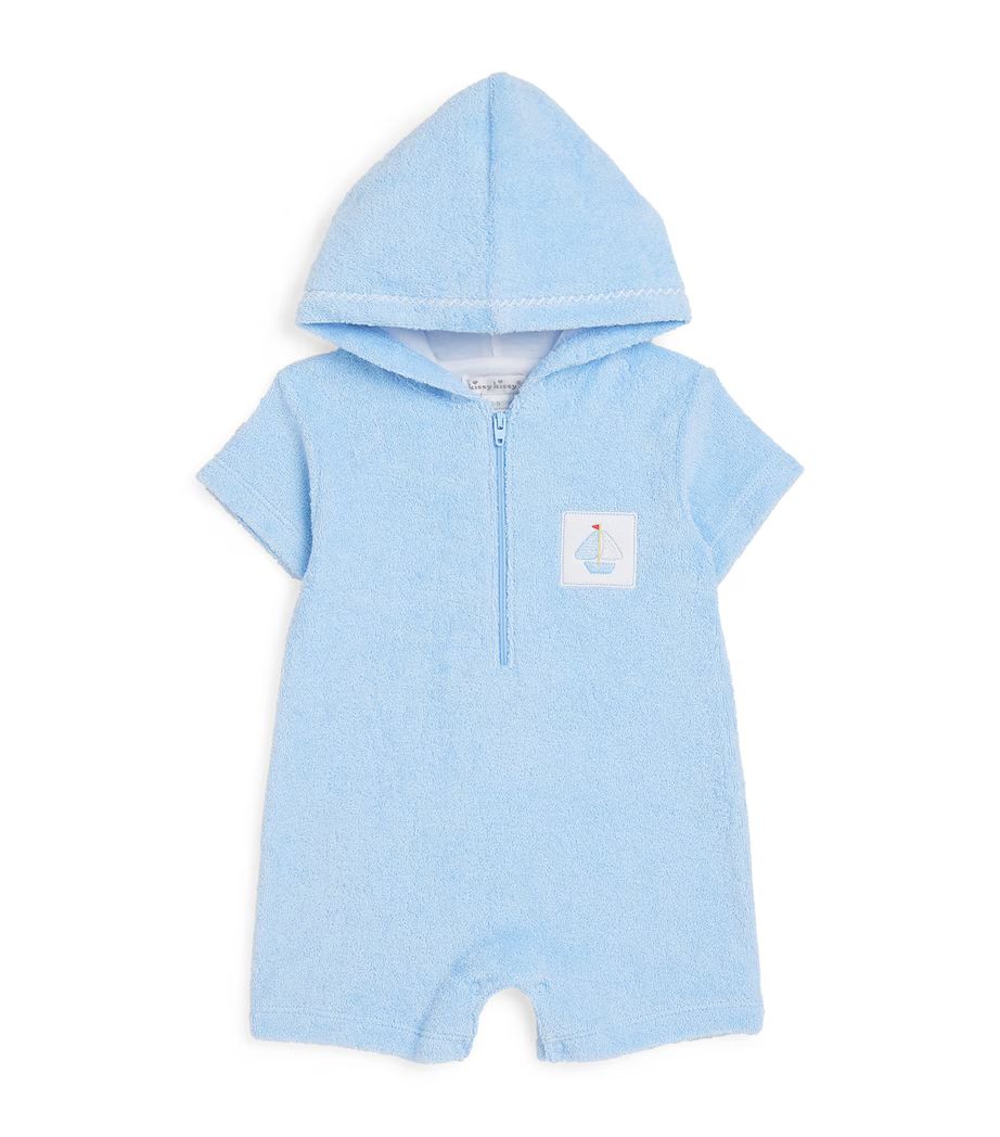 Terry Romper | Light Blue