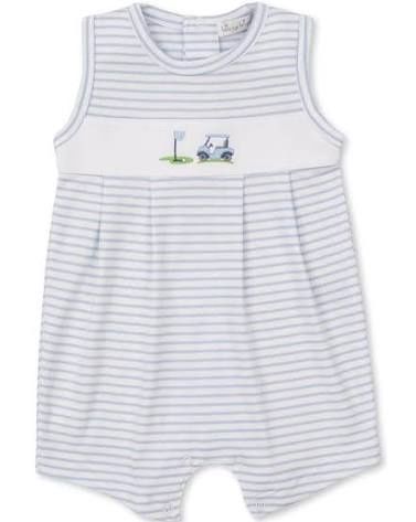 Sleeveless Stripe Playsuit | Fairway Foursome
