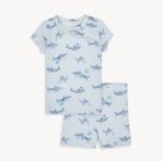 Short Sleeve Pajama Short Set | No-Fins Compares To You