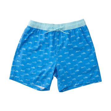 Men&#39;s Boogie Board Swim Trunks | Marina Fish Print