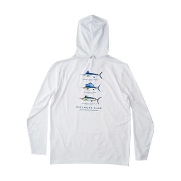 Men&#39;s Long Sleeve Pro Performance Hoodie | Bright White