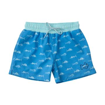 Boogie Board Swim Trunk | Marina Fish Print