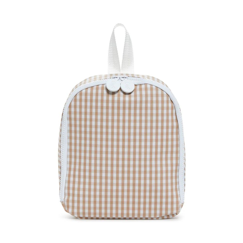 Bring It Lunch Bag | Gingham Khaki