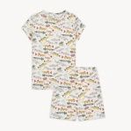 Short Sleeve Short Pajama Set | Reel Good Time