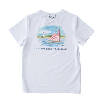 Pro Performance Short Sleeve Fishing T-Shirt | Bright White