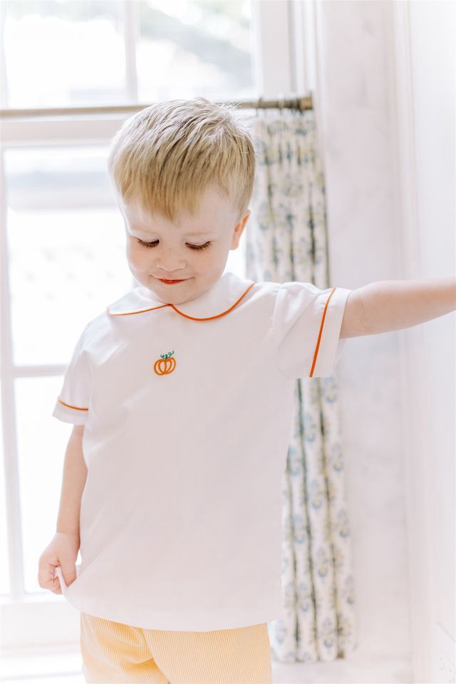 Pembroke Pumpkin Short Set
