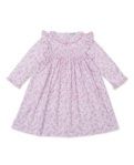 Smocked Print Dress | Old English Roses