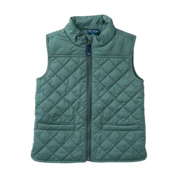 Pro Quilted Vest | Smoke Pine Green