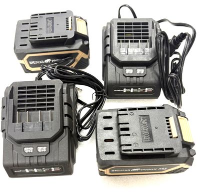 BBBAT KIT 2) Batteries, 2) Chargers