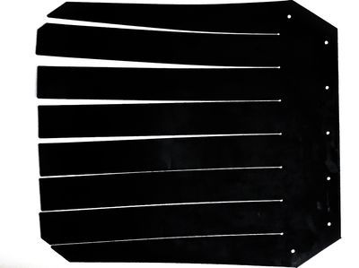 BBC72-119 Feed Inlet Rubber Baffle Strip
