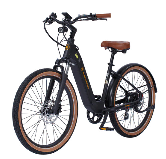 750w Santa Monica, Size: Small, Colour: Matte Black