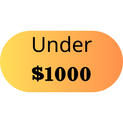 Under $1000