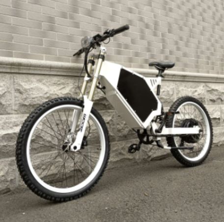 8000w Dirt Bike, Colour: White