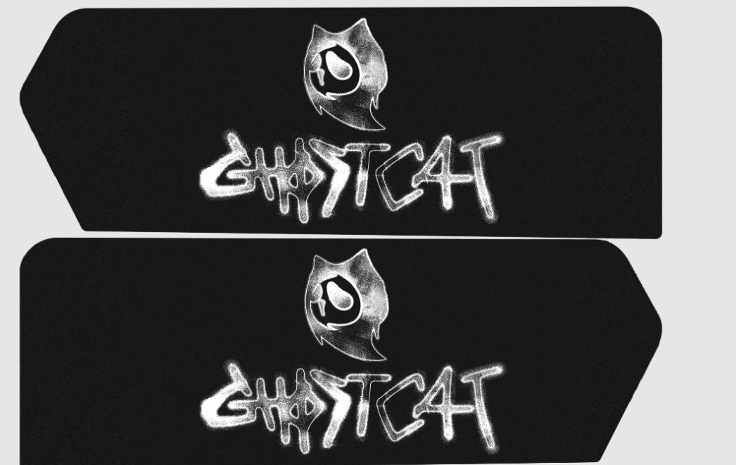 Battery Decal (Ghostcat), Colour: Grunge