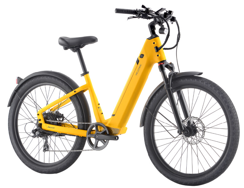 500w Discover 1 Step-Thru, Colour: Mango