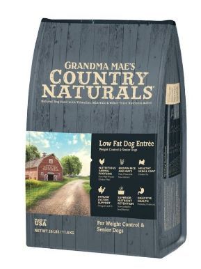 Country Naturals Dog Food - Senior & Low Fat with Meat & Brown Rice 26lb
