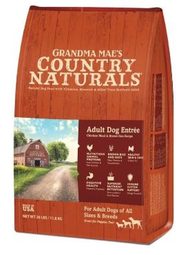 Country Naturals Dog Food - Chicken & Brown Rice 24lb