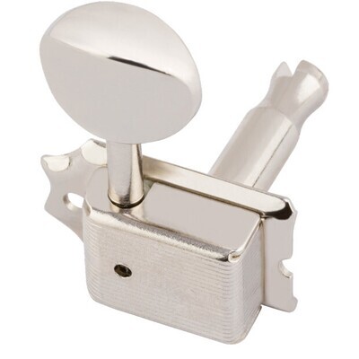Fender Pure Vintage Guitar Tuning Machines, Nickel/Chrome, (6)
