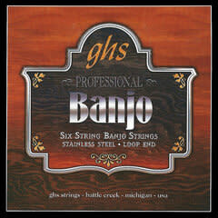GHS Banjo 6-String Light PF120