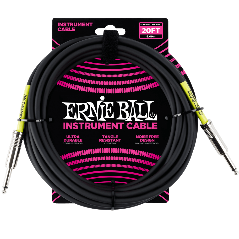 Ernie Ball 6046 Instrument Cable Straight 20ft