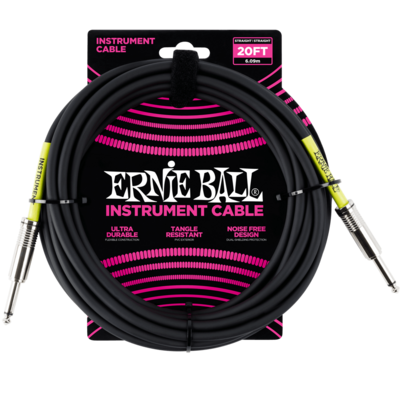 Ernie Ball 6046 Instrument Cable Straight 20ft