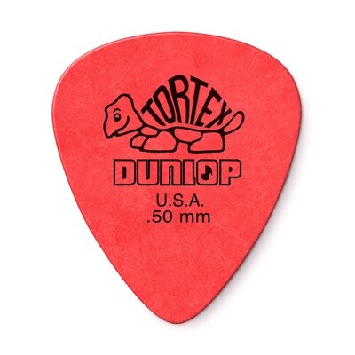 Dunlop Tortex Standard Pick Pack .50mm 12 Pack