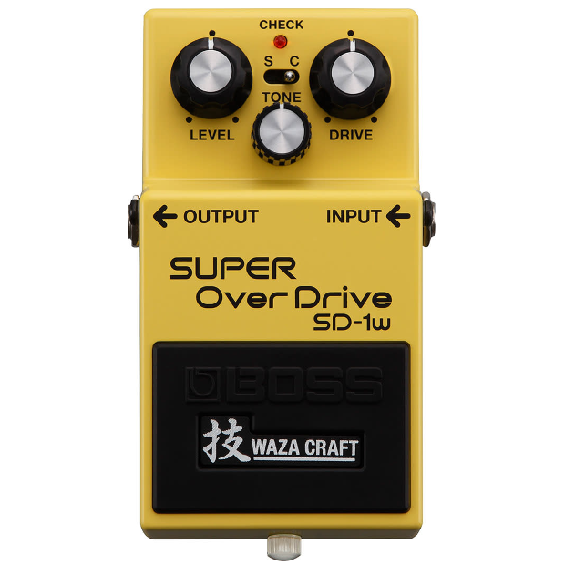 Boss SD-1w Super Overdrive Waza Craft -Store Demo Model