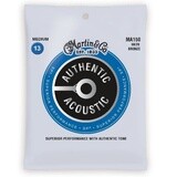 Martin MA150 Authentic Acoustic SP 80/20 Bronze Medium Guitar Strings. 13-56