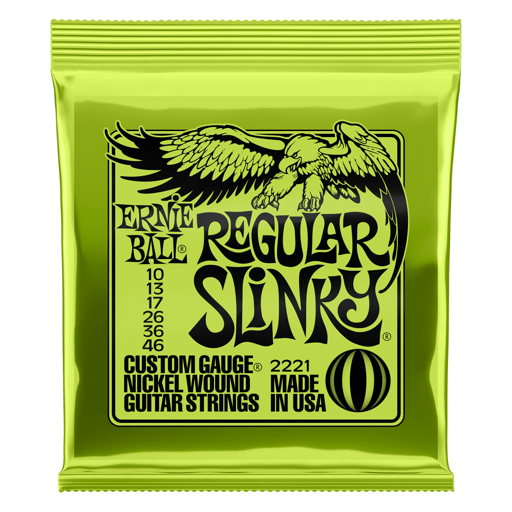 Ernie Ball 2221 Regular Slinky Nickel Wound Electric - 10-46 Gauge