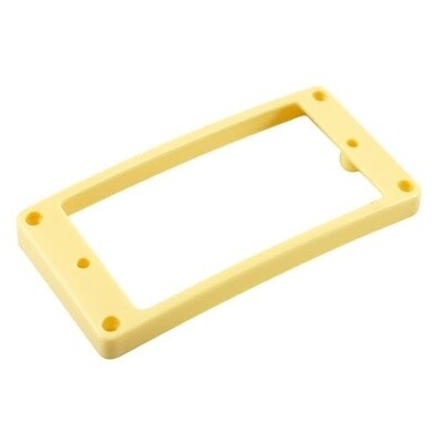WD® Arched Plastic Humbucker Pickup Mounting Ring Cream High