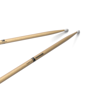 Promark Classic Forward Hickory 7A Nylon Tip Drumstick