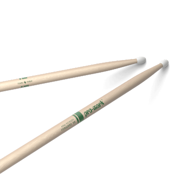 Promark Hickory 5B "The Natural" Nylon Tip Drumstick