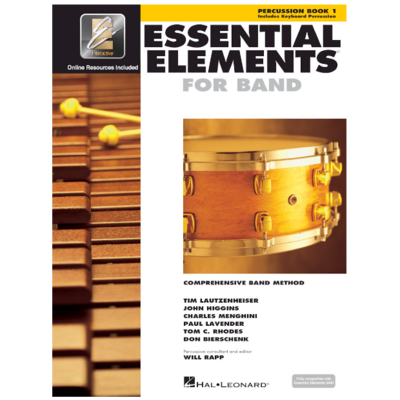 Essential Elements for Band – Percussion/Keyboard Percussion Book 1 with EEi