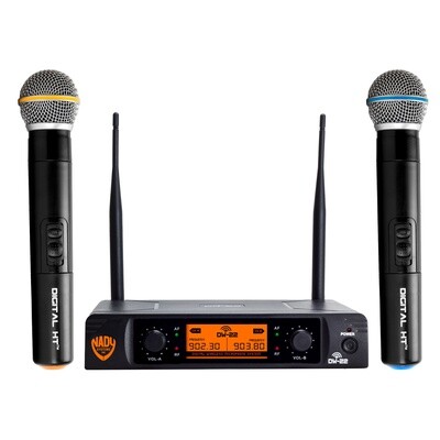 Nady DW-22 Dual Transmitter Digital Wireless Microphone System